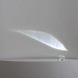 Atman Modern Crystal Oval LED Table Lamp for Bedside and Accent Lighting