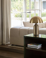 Modern Geometric Atollo Metal Table Lamp Mushroom Shape Accent Desk Light