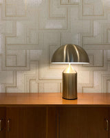 Modern Geometric Atollo Metal Table Lamp Mushroom Shape Accent Desk Light