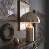 Modern Geometric Atollo Metal Table Lamp Mushroom Shape Accent Desk Light
