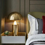 Modern Geometric Atollo Metal Table Lamp Mushroom Shape Accent Desk Light