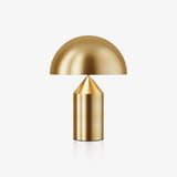 Modern Geometric Atollo Metal Table Lamp Mushroom Shape Accent Desk Light