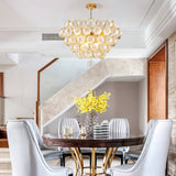 luxury-modern-glass-sphere-chandelier-with-spiral-ribbed-texture-and-satin-gold-finish