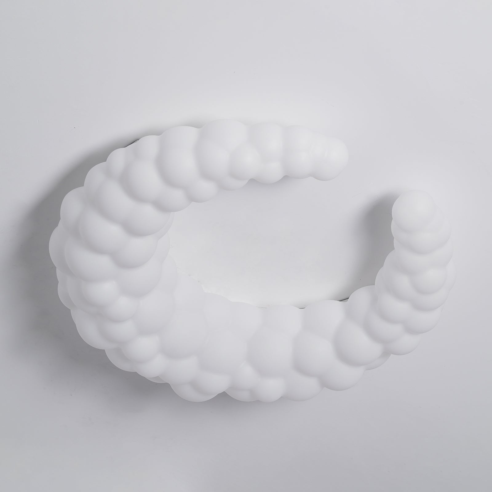 Modern Avir Moon Style LED Ceiling Lamp with Integrated Warm and Cool Light