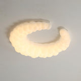 Modern Avir Moon Style LED Ceiling Lamp with Integrated Warm and Cool Light