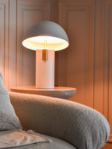 Minimalist Avo LED Table Lamp with Adjustable Tilted Cap and Rotating Cylinder
