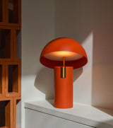 Minimalist Avo LED Table Lamp with Adjustable Tilted Cap and Rotating Cylinder