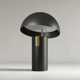 Minimalist Avo LED Table Lamp with Adjustable Tilted Cap and Rotating Cylinder