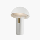 Minimalist Avo LED Table Lamp with Adjustable Tilted Cap and Rotating Cylinder