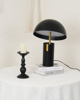 Minimalist Avo LED Table Lamp with Adjustable Tilted Cap and Rotating Cylinder