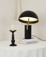 Minimalist Avo LED Table Lamp with Adjustable Tilted Cap and Rotating Cylinder