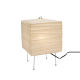 Ayla Cube Rice Paper Table Lamp Minimalist Japanese Style Desk Light for Bedroom