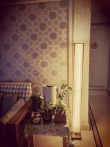 elegant-minimalist-fabric-cylinder-standing-lamp-with-natural-wood-base