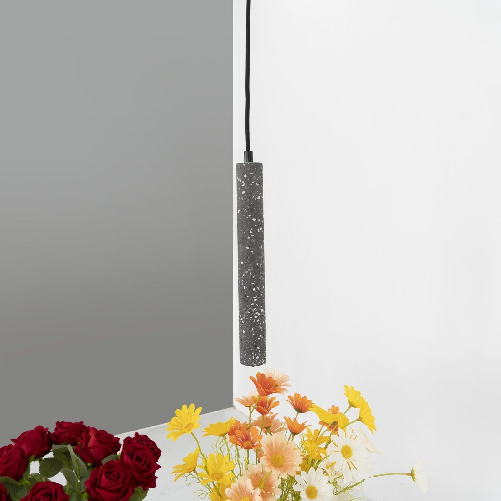 modern-minimalist-concrete-and-terrazzo-cylindrical-pendant-light-for-kitchen-island