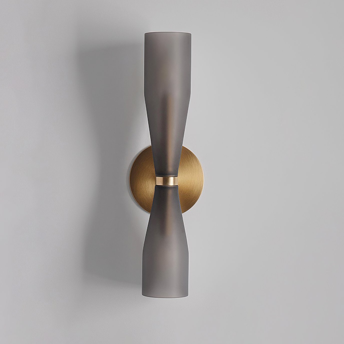 elegant-barton-double-cone-brass-wall-sconce-with-frosted-glass-for-bedrooms-and-living-rooms