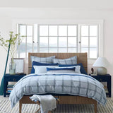 Beachside Whitewashed Wood Table Lamp with White Fabric Shade for Modern Bedside Lighting