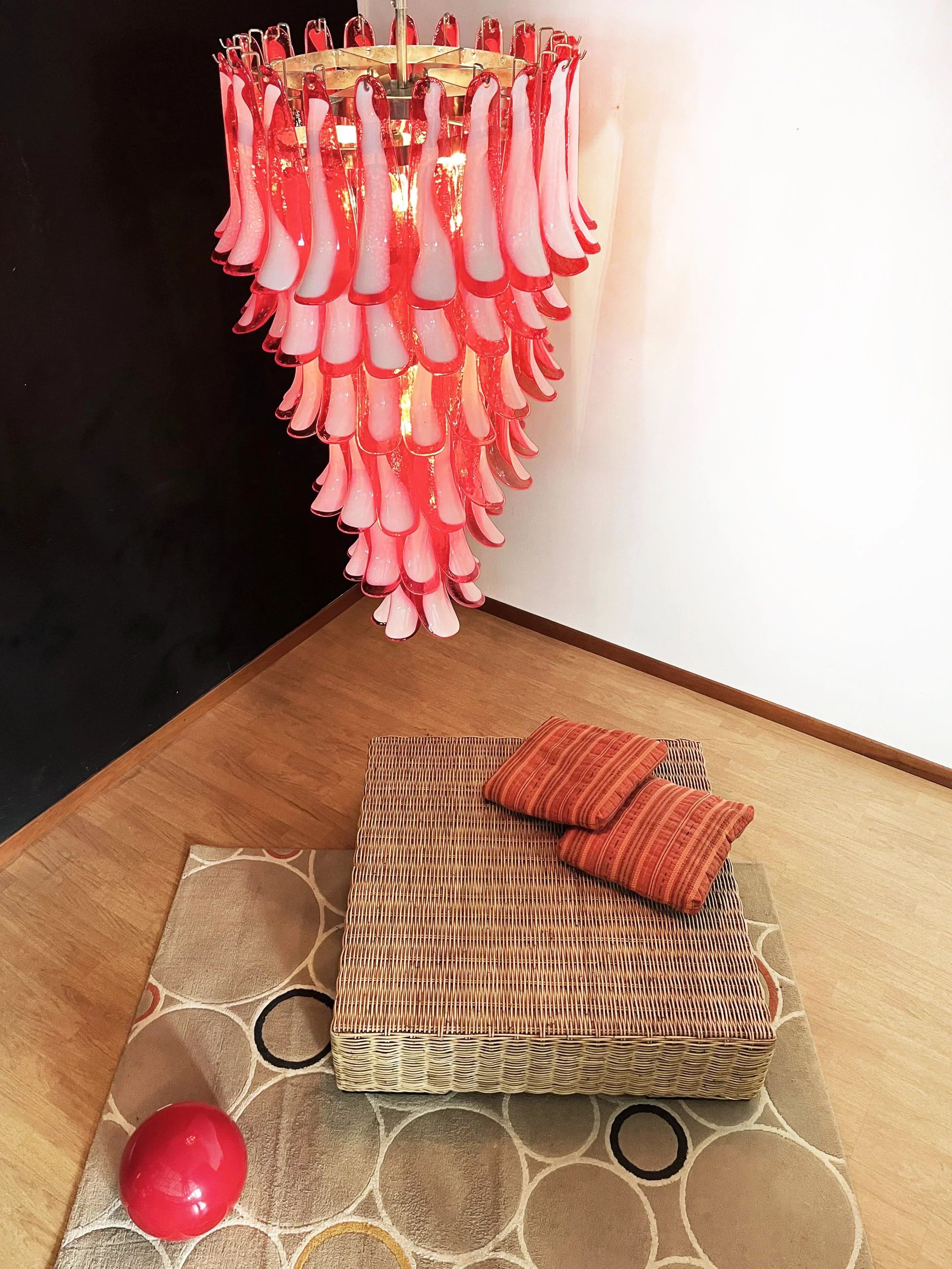 luxury-handcrafted-red-murano-glass-petal-spiral-chandelier-for-foyer-and-living-room