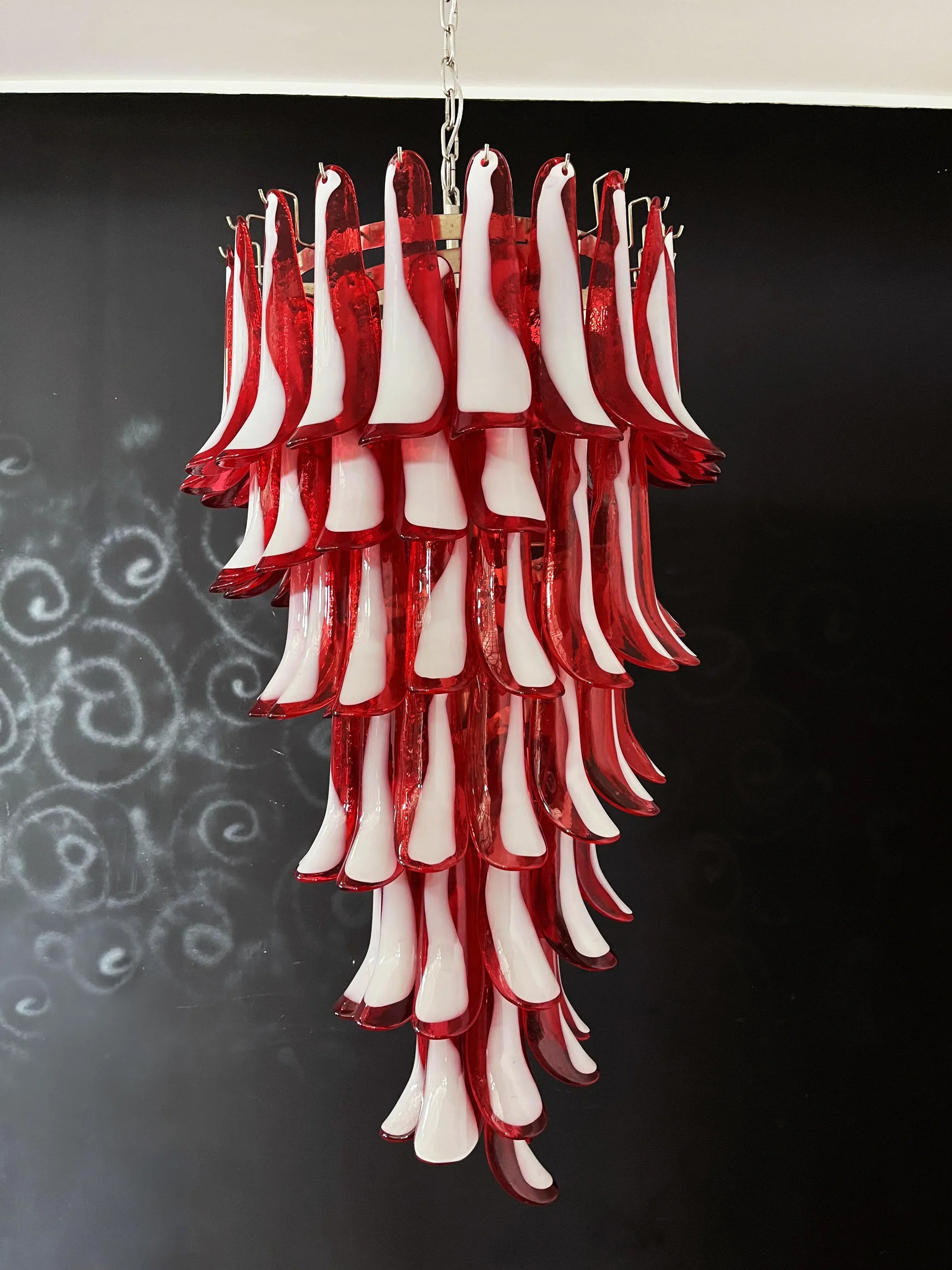 luxury-handcrafted-red-murano-glass-petal-spiral-chandelier-for-foyer-and-living-room