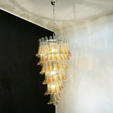 murano-glass-petal-spiral-chandelier-luxury-transparent-glass-pendant-light