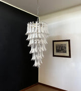 handcrafted-murano-transparent-glass-petal-spiral-chandelier-in-gold-or-chrome