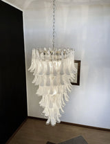 handcrafted-murano-transparent-glass-petal-spiral-chandelier-in-gold-or-chrome