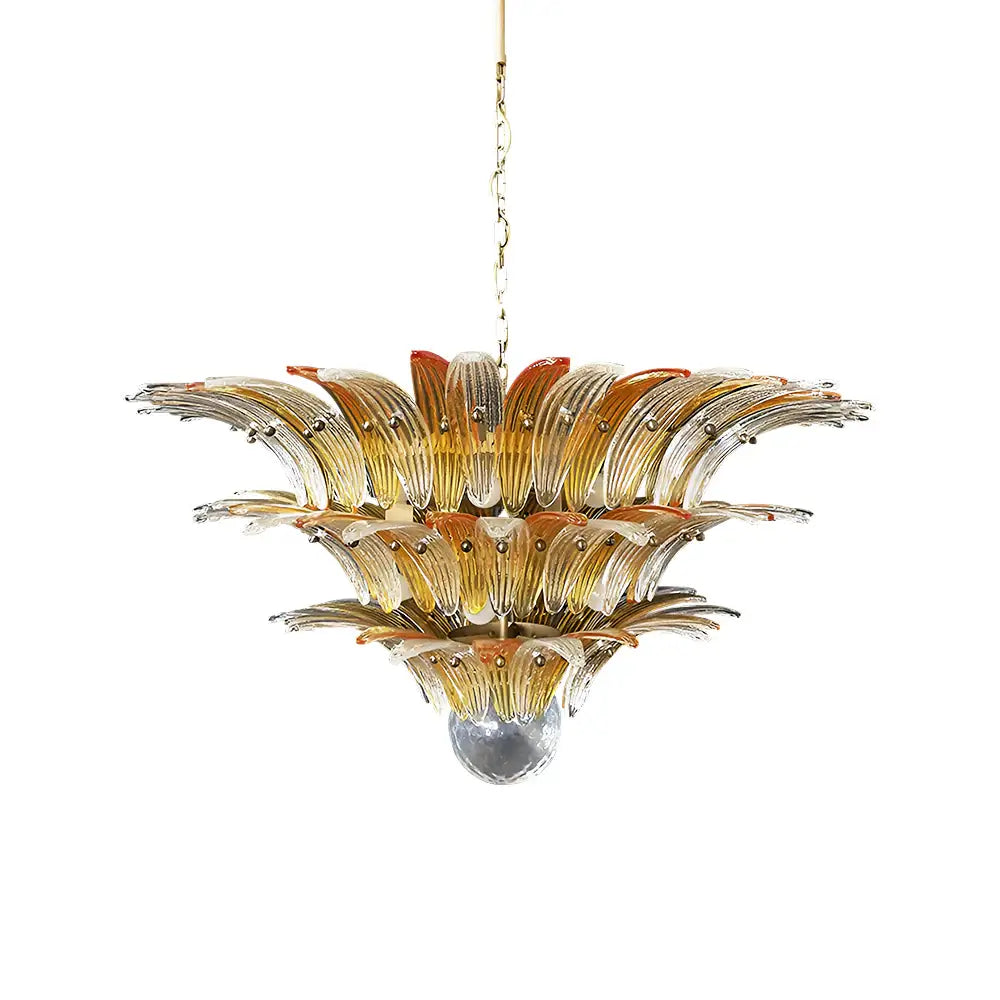 modern-murano-palmette-amber-transparent-glass-hanging-chandelier-light