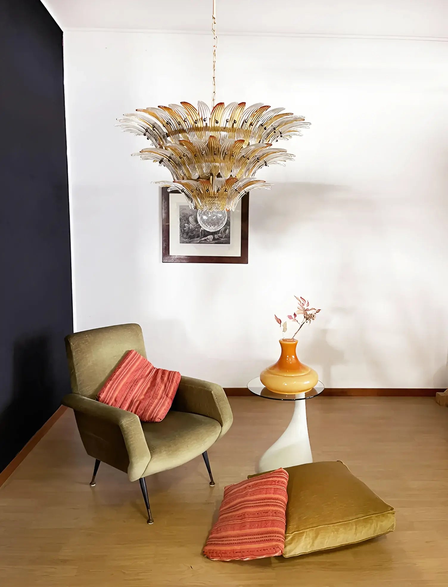 modern-murano-palmette-amber-transparent-glass-hanging-chandelier-light