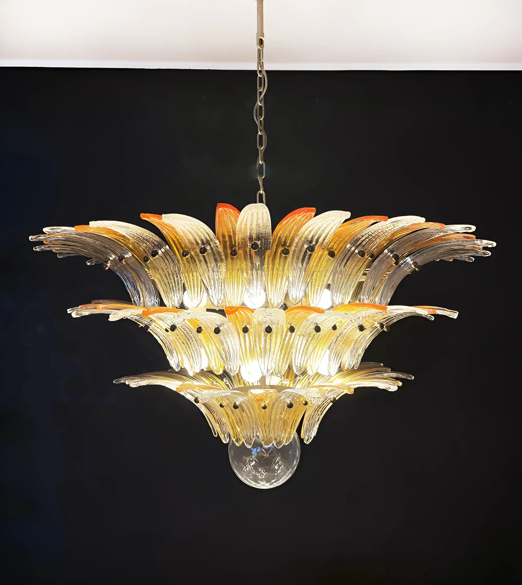 modern-murano-palmette-amber-transparent-glass-hanging-chandelier-light