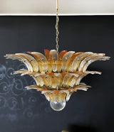 modern-murano-palmette-amber-transparent-glass-hanging-chandelier-light