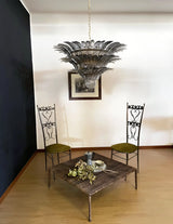 elegant-murano-style-smoked-glass-palmette-chandelier-for-modern-luxury-interiors