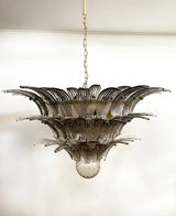 elegant-murano-style-smoked-glass-palmette-chandelier-for-modern-luxury-interiors