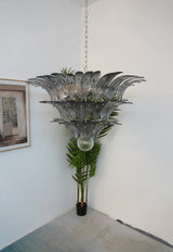 elegant-murano-style-smoked-glass-palmette-chandelier-for-modern-luxury-interiors