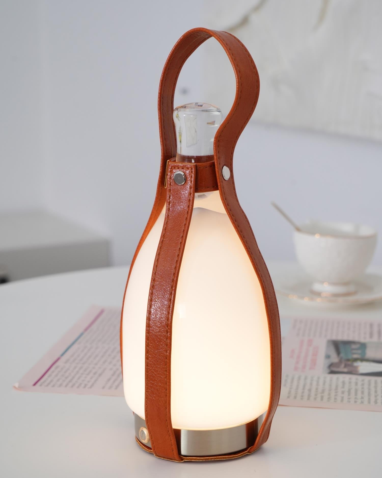 Bell Modern Portable LED Table Lamp Cordless Rechargeable Task Light for Bedroom Office