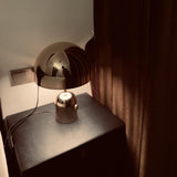 Modern Bell Domed Shade Desk Lamp Minimalist Metal Table Light for Office and Bedside