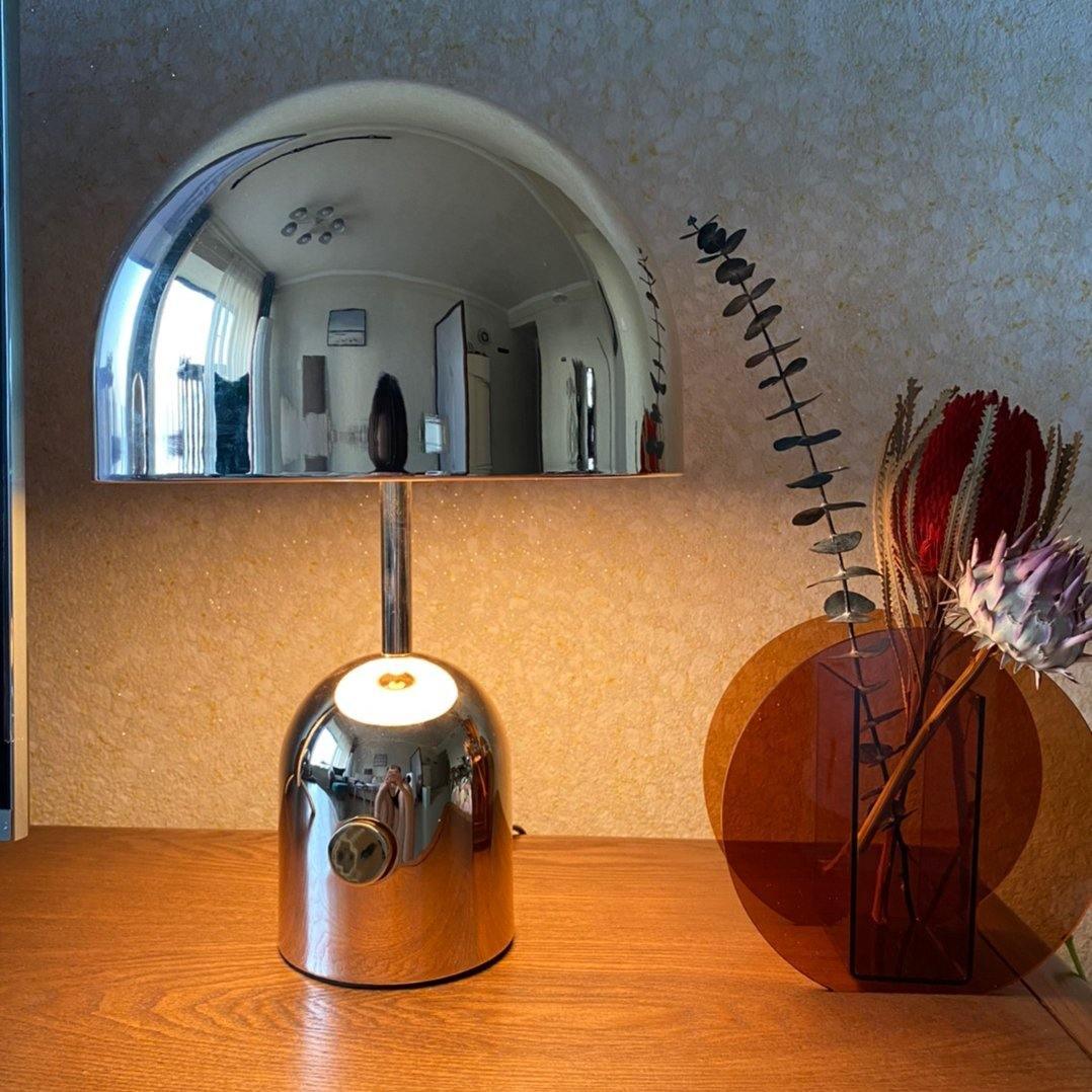 Modern Bell Domed Shade Desk Lamp Minimalist Metal Table Light for Office and Bedside