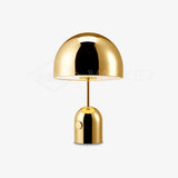 Modern Bell Domed Shade Desk Lamp Minimalist Metal Table Light for Office and Bedside