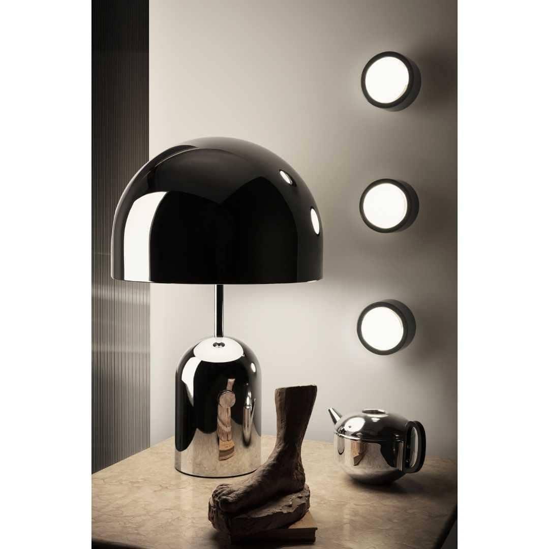Modern Bell Domed Shade Desk Lamp Minimalist Metal Table Light for Office and Bedside