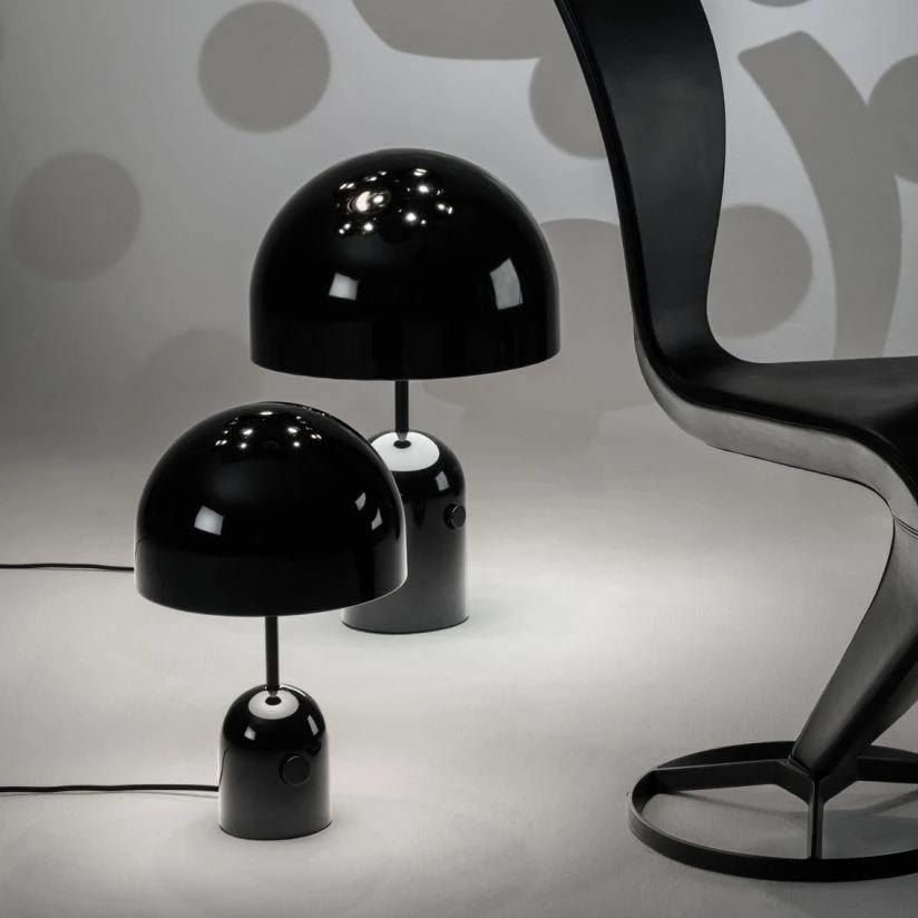 Modern Bell Domed Shade Desk Lamp Minimalist Metal Table Light for Office and Bedside