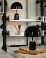 Modern Bell Domed Shade Desk Lamp Minimalist Metal Table Light for Office and Bedside