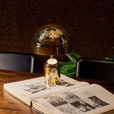 Modern Bell Domed Shade Desk Lamp Minimalist Metal Table Light for Office and Bedside