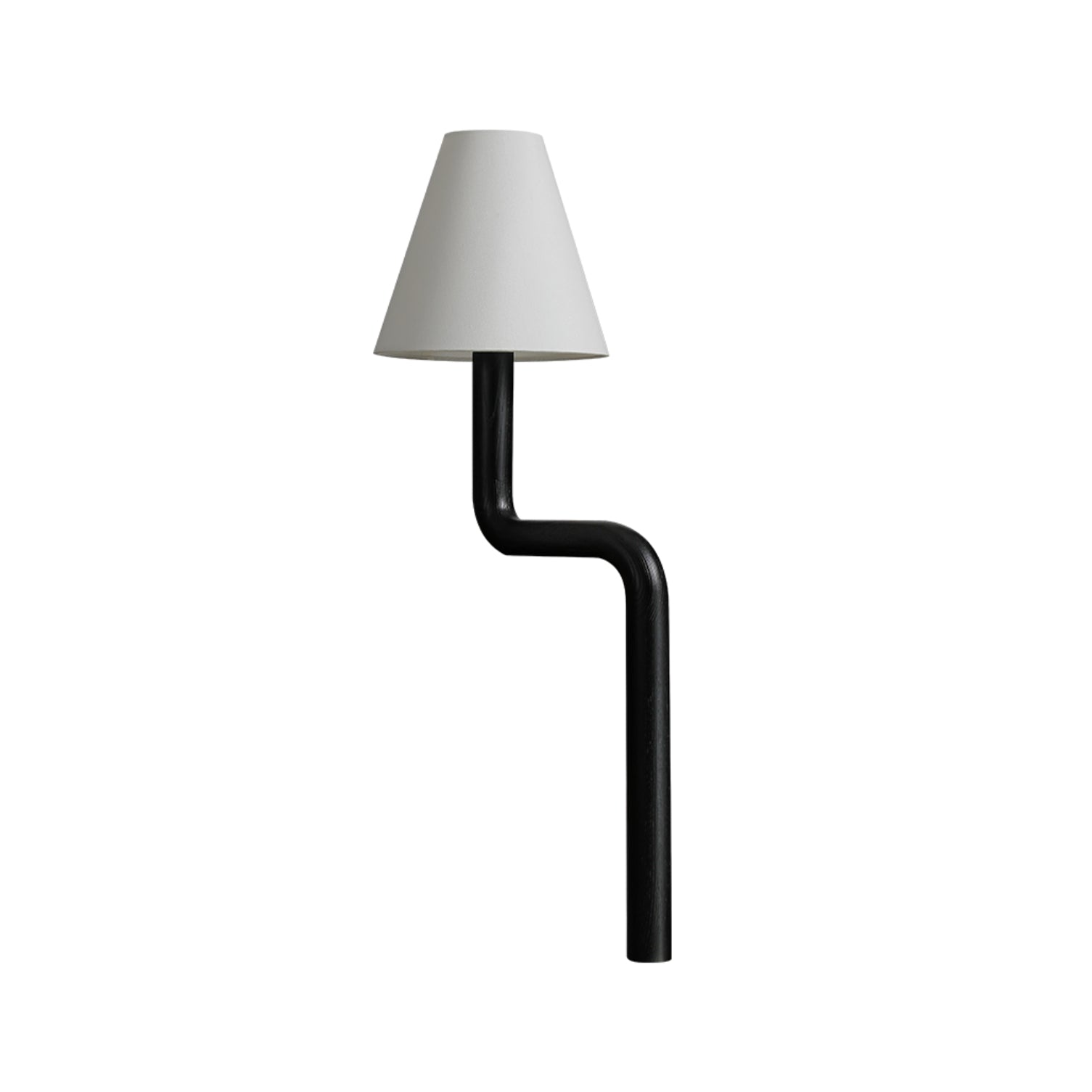 Modern Organic Bend Wood Table Lamp Minimalist Mid Century Bedside Desk Light