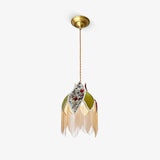 vintage-style-velvet-fringed-pendant-light-with-tassels-and-brass-details
