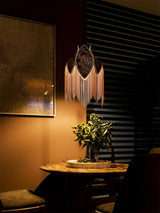vintage-style-velvet-fringed-pendant-light-with-tassels-and-brass-details