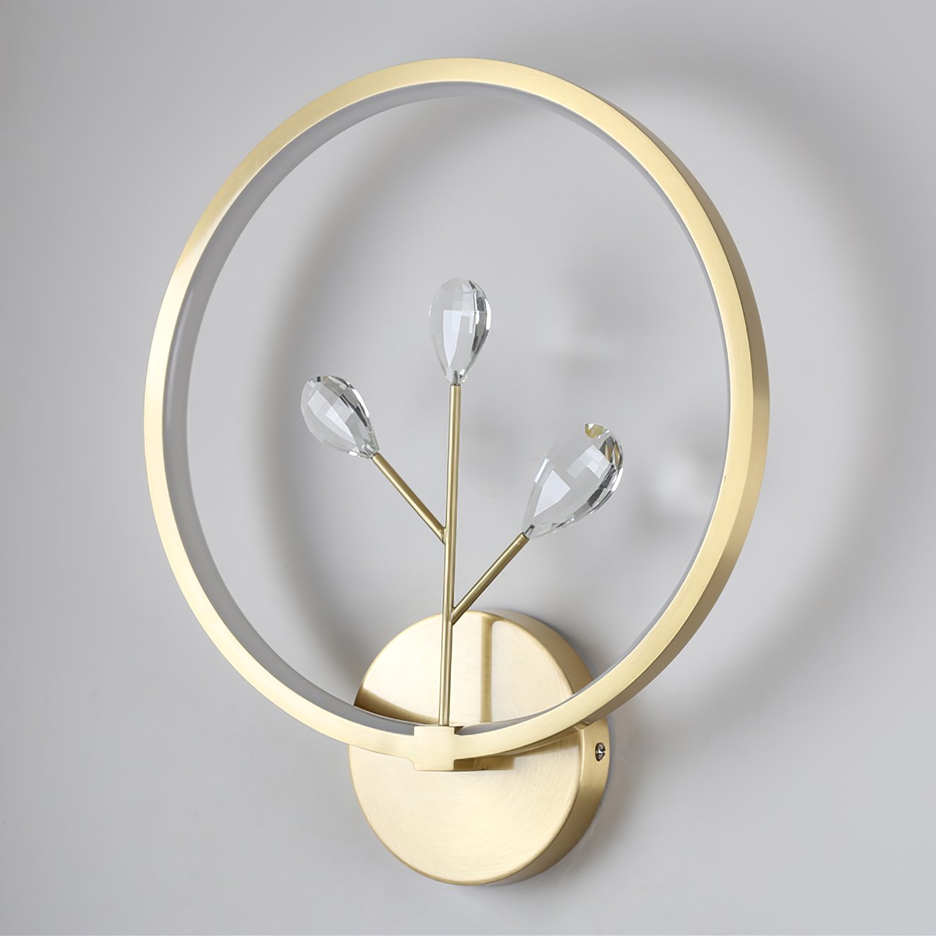 modern-polished-brass-bifurcated-crystal-wall-sconce-with-three-color-led-light