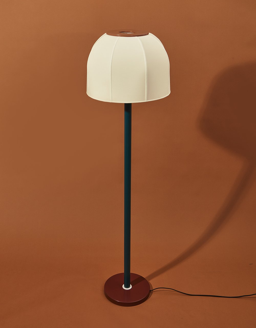 modern-big-bell-floor-lamp-with-large-fabric-shade-and-colorful-metal-base