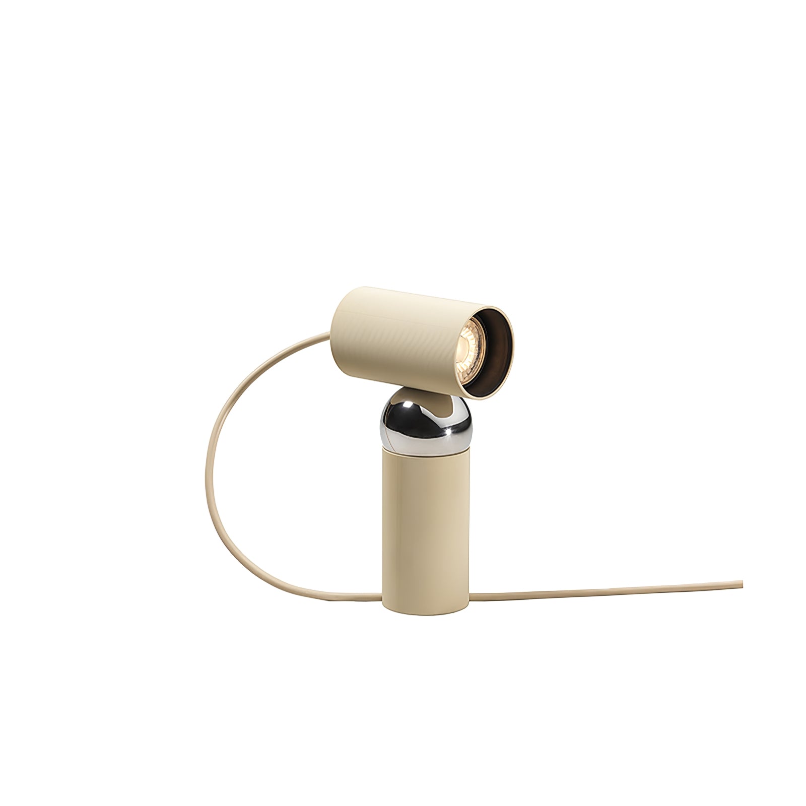 Modern Beam Task Table Lamp with Rotatable Magnetic Ball Joint for Office
