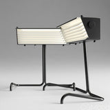 Modern Biny LED Desk Lamp Futuristic Geometric Table Light for Workspace and Bedroom
