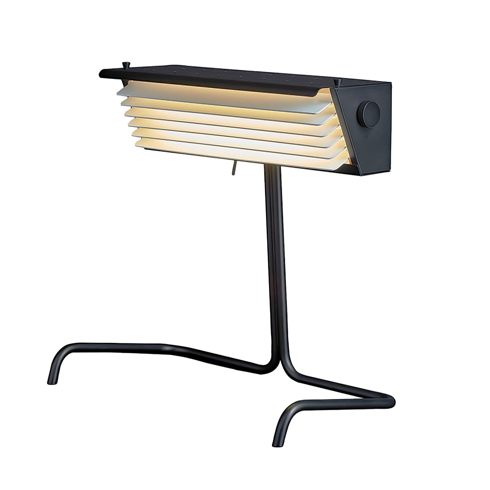 Modern Biny LED Desk Lamp Futuristic Geometric Table Light for Workspace and Bedroom