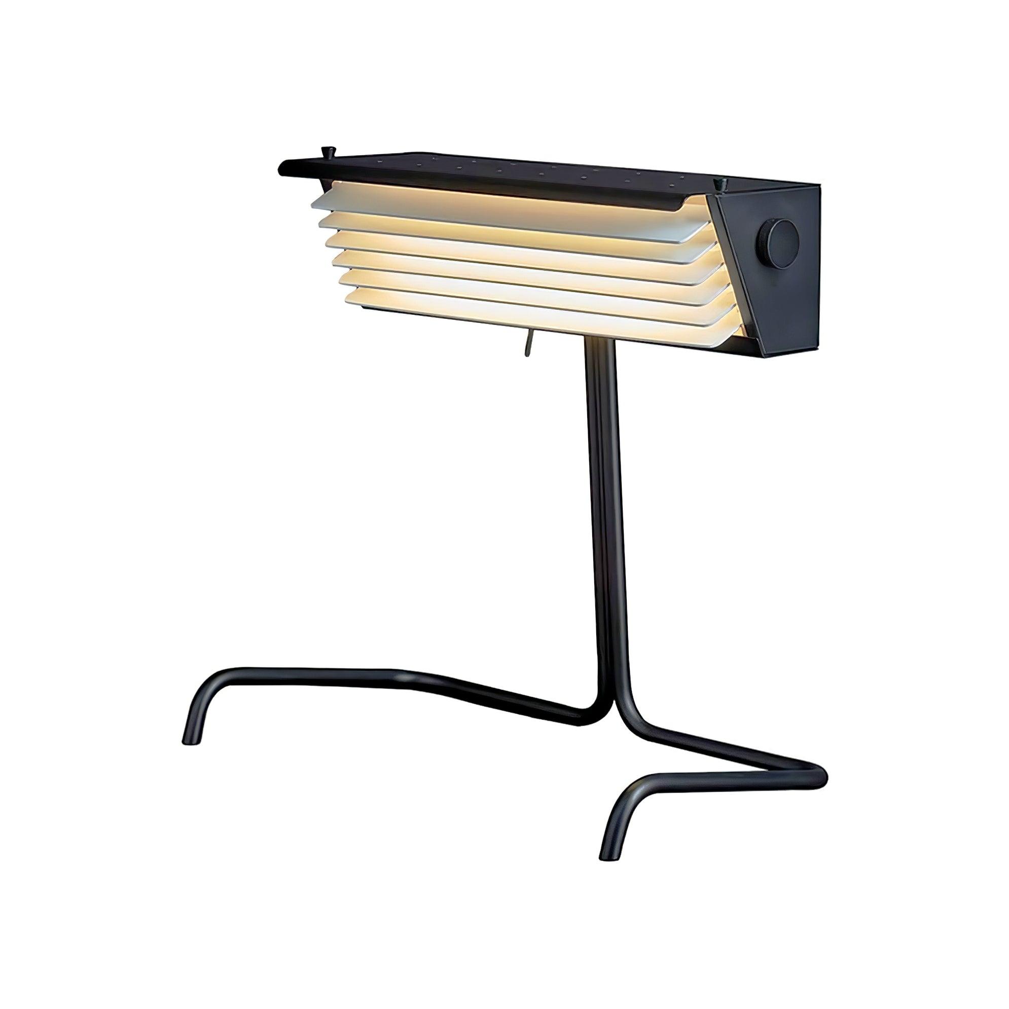 Modern Biny LED Desk Lamp Futuristic Geometric Table Light for Workspace and Bedroom