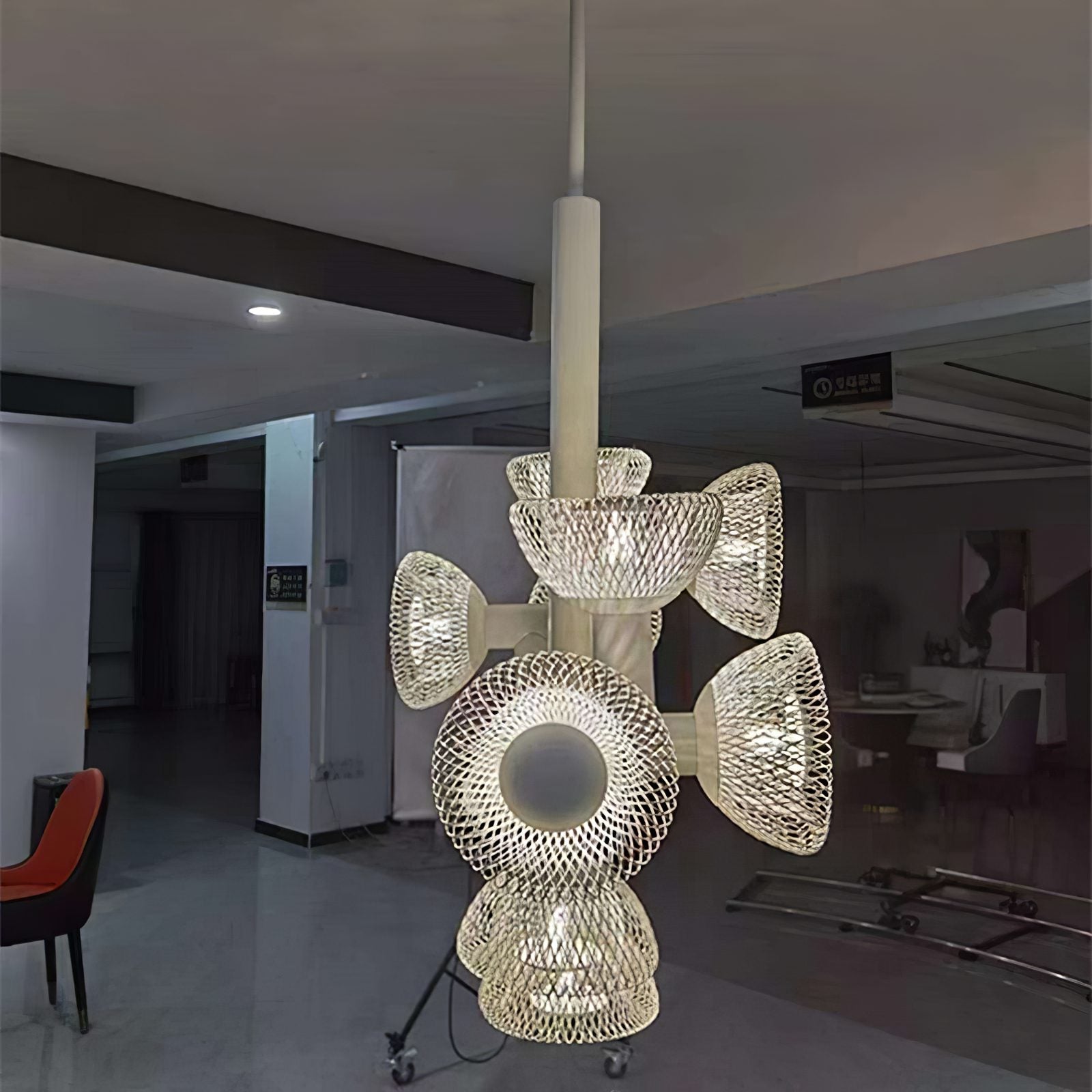modern-industrial-bird-nest-iron-grid-mesh-chandelier-contemporary-metal-pendant-light-fixture